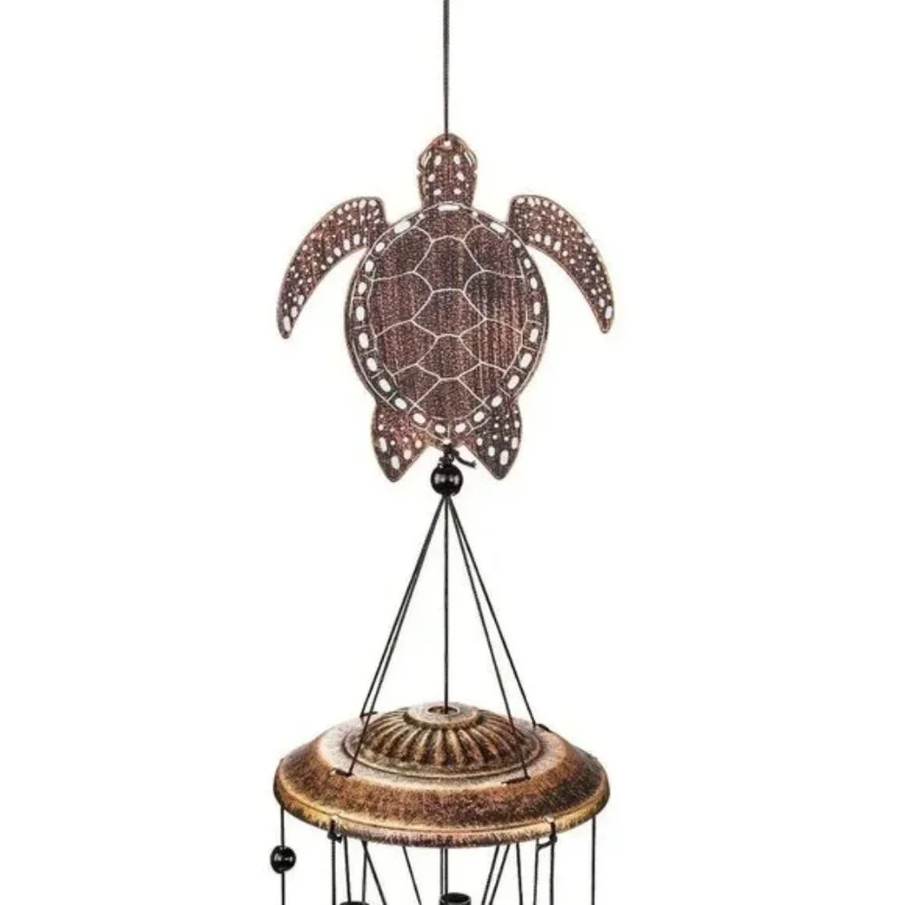 OUTDOOR Decorations Garden Decor - Sea Turtles Rustic Copper